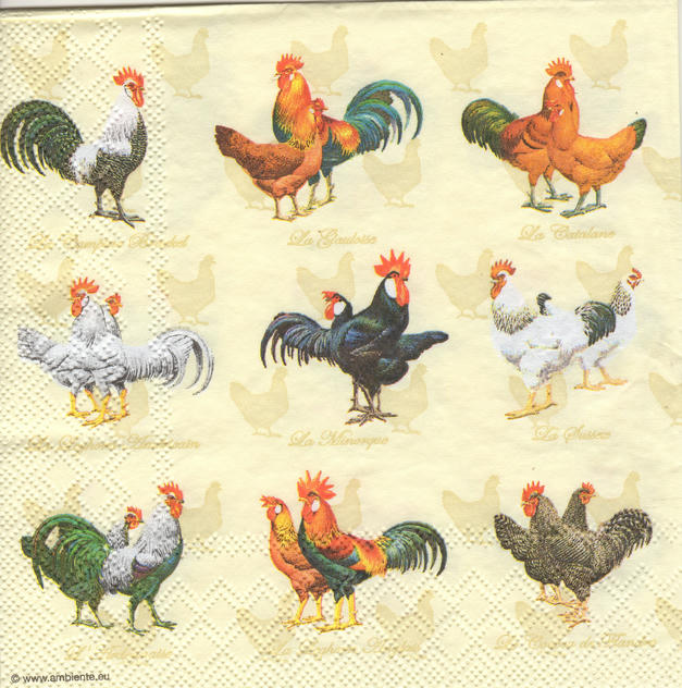 Servilleta de para Decoupage - 1330-4880