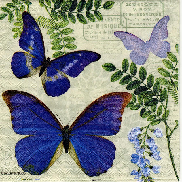 Servilleta de para Decoupage - 1331-3355