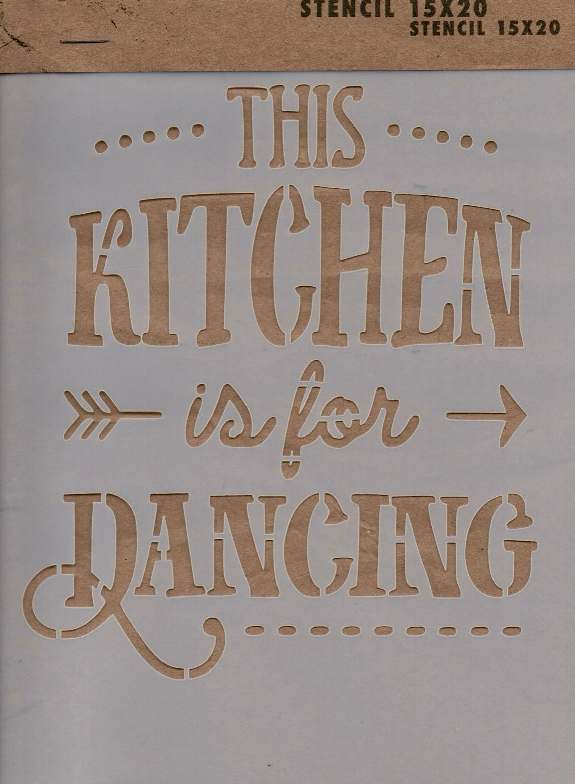 Stencil 15x20 - GE083