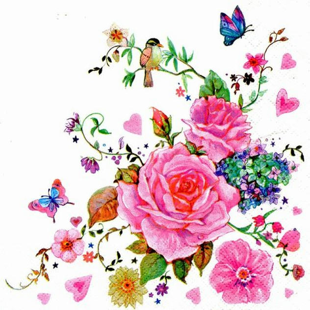 Servilleta para Decoupage - 25701