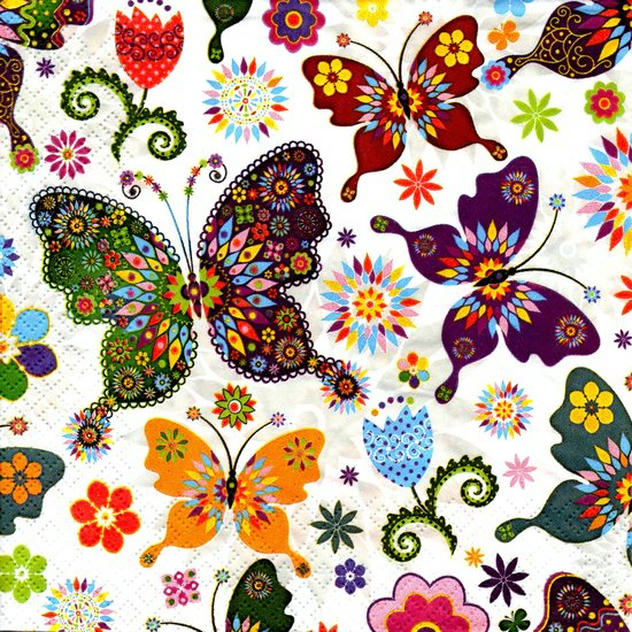 Servilleta de para Decoupage - 31701-SLOG