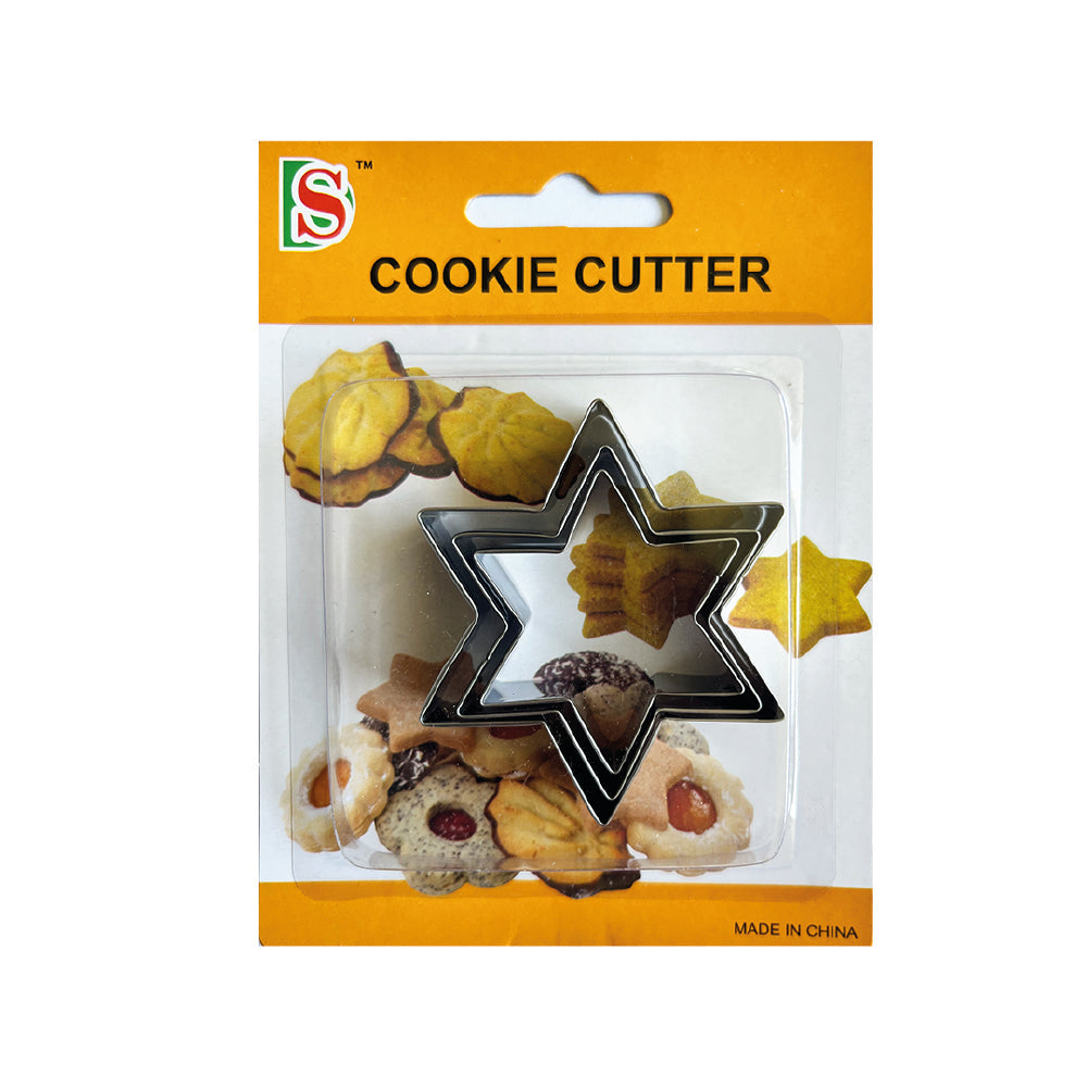 Cortador estrellas 3u.