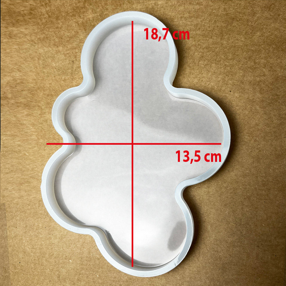 Molde de resina - Forma irregular