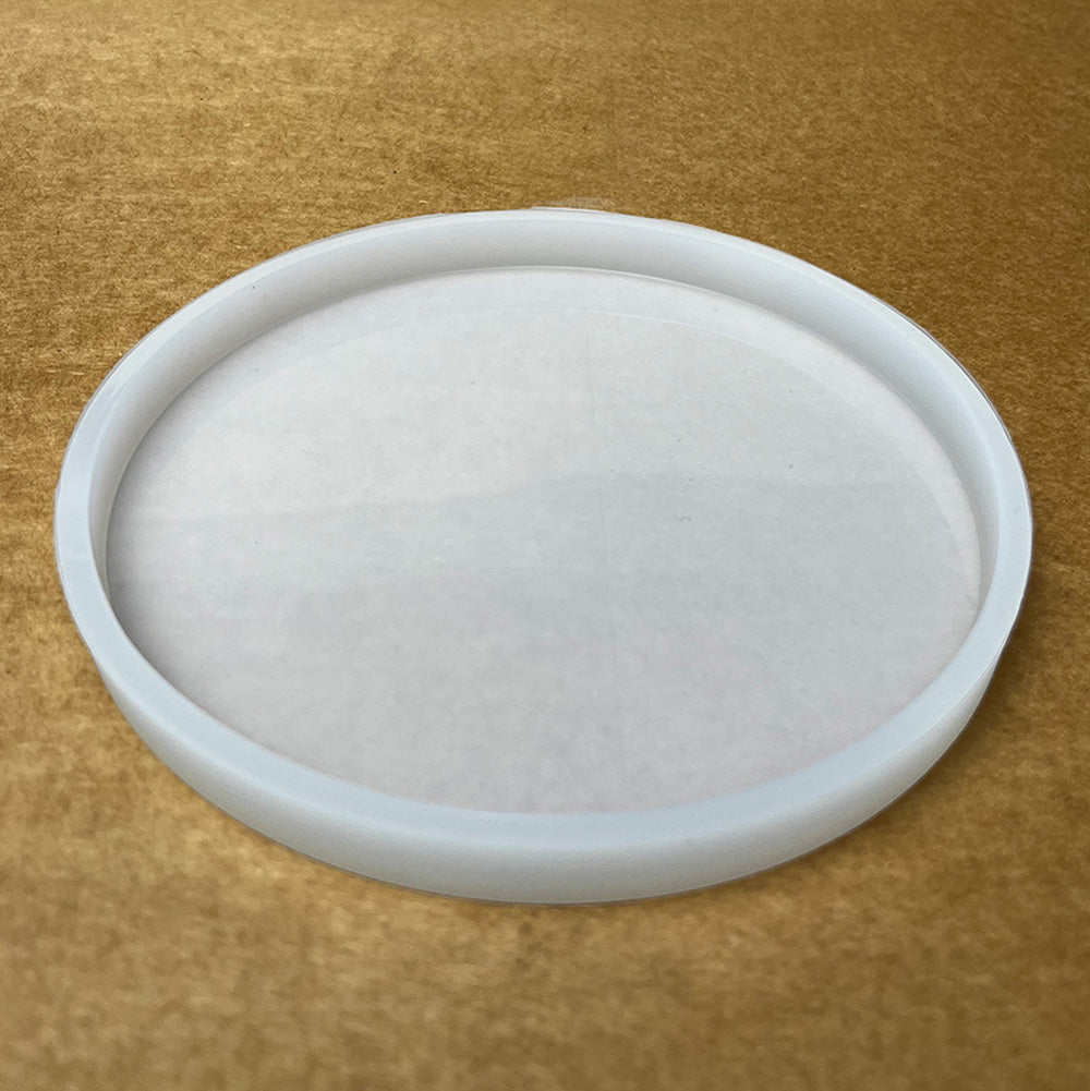 Molde de resina - Placa redonda grande 18cm