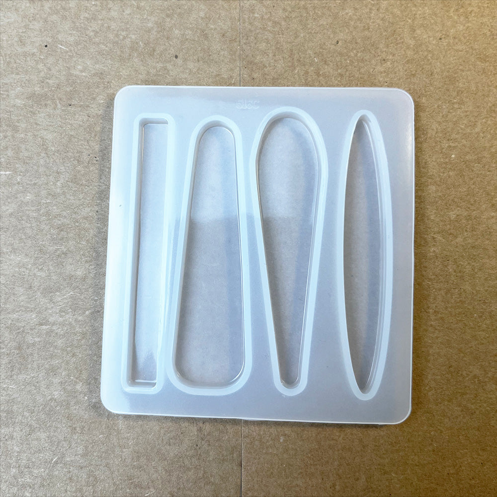 Molde para resina - Pinza o pinche para pelo