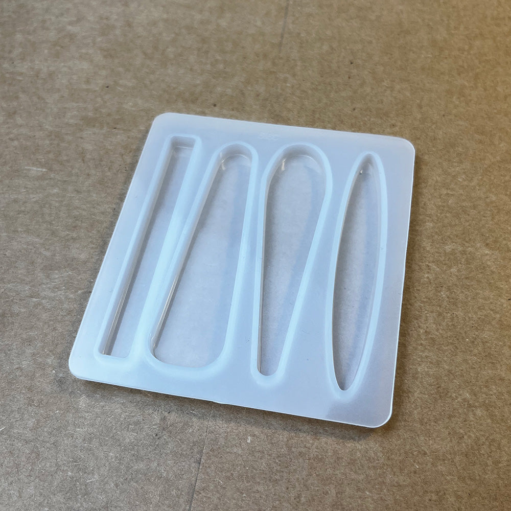 Molde para resina - Pinza o pinche para pelo