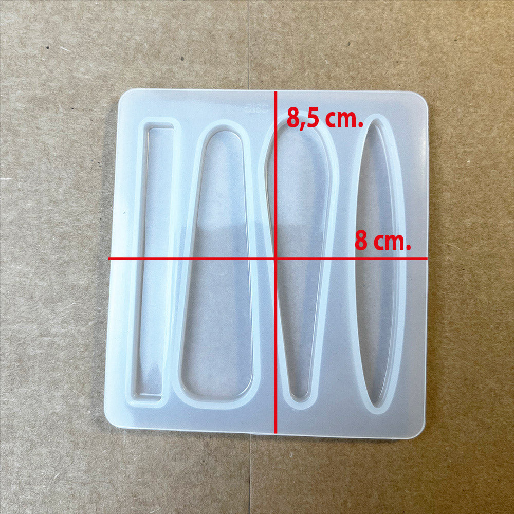 Molde para resina - Pinza o pinche para pelo