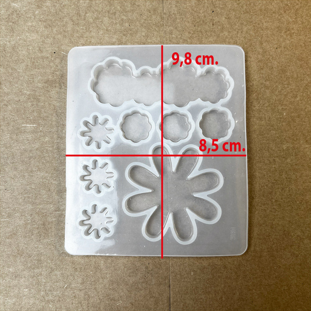 Molde para resina - Pinza de pelo