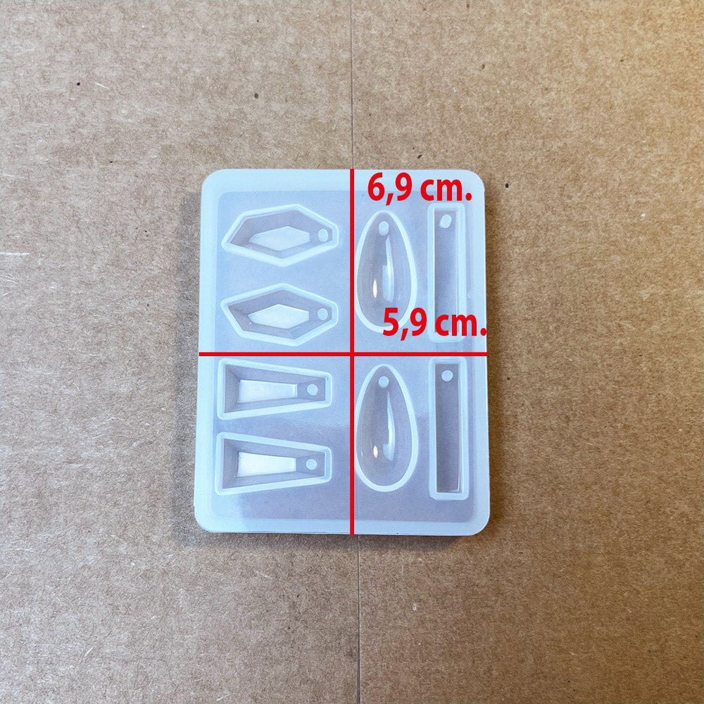 Molde para resina - Joya Colgante