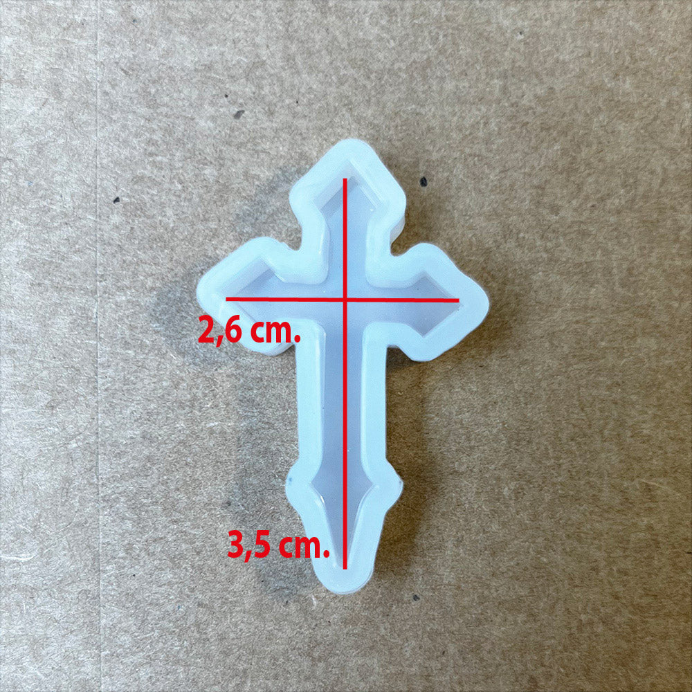 Molde de resina - Cruz 2