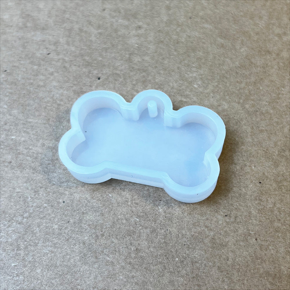 Molde para resina - Colgante hueso