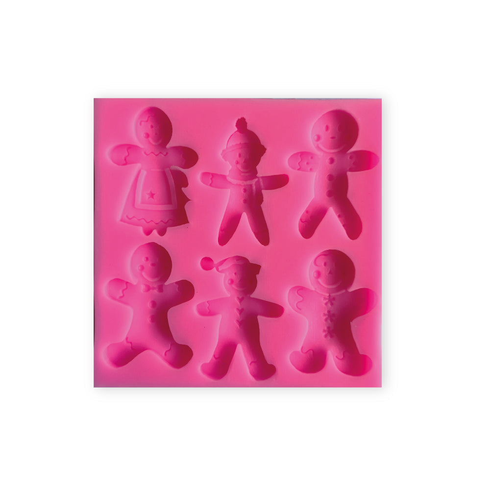 Molde para porcelana y masas - Ginger man