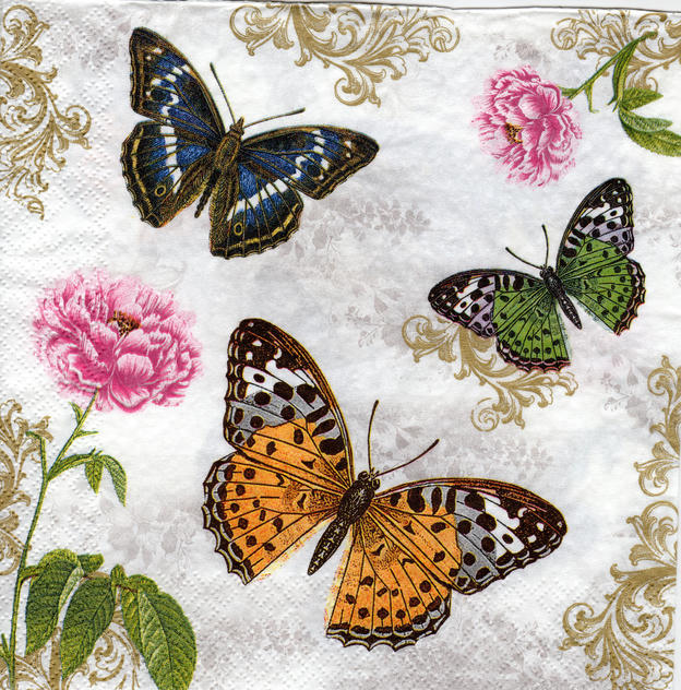 Servilleta de para Decoupage - 52801-SLOG