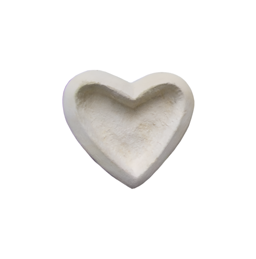 Corazón maceta/cenicero mediano