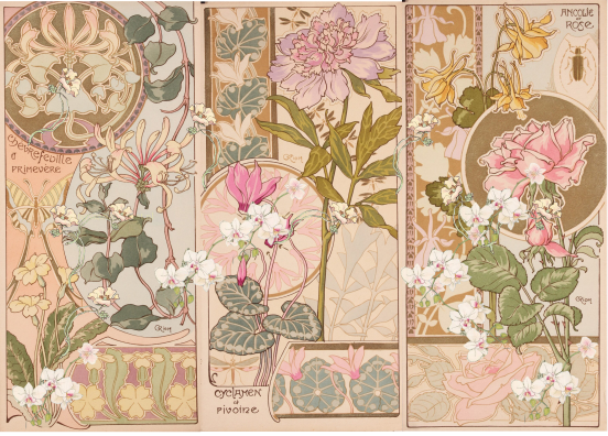 Lamina de Seda 50x70 - ART-NOUVEAU5