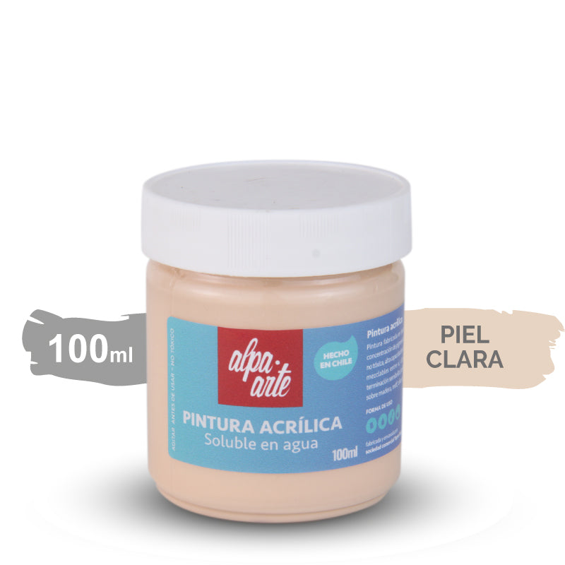 Pintura Acrílica 100 ml - PIEL CLARA