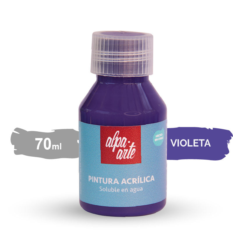 Pintura Acrílica 70 ml - VIOLETA