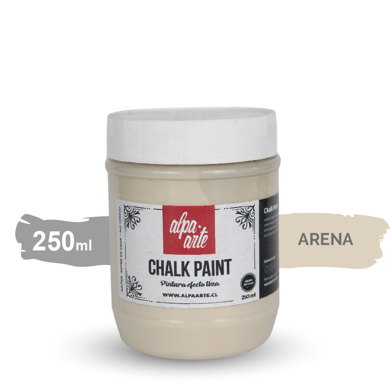 Pintura Tiza 250 ml (Chalk Paint) - ARENA