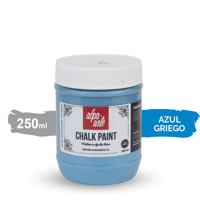 Pintura Tiza 250 ml (Chalk Paint) - AZUL GRIEGO