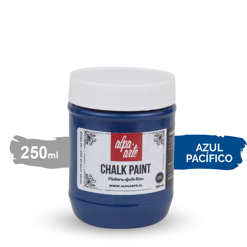 Pintura Tiza 250 ml (Chalk Paint) - AZUL PACIFICO
