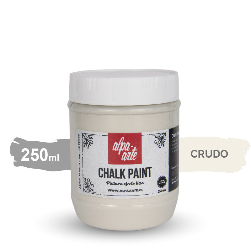 Pintura Tiza 250 ml (Chalk Paint) - CRUDO