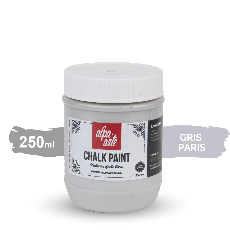 Pintura Tiza 250 ml (Chalk Paint) - GRIS PARIS