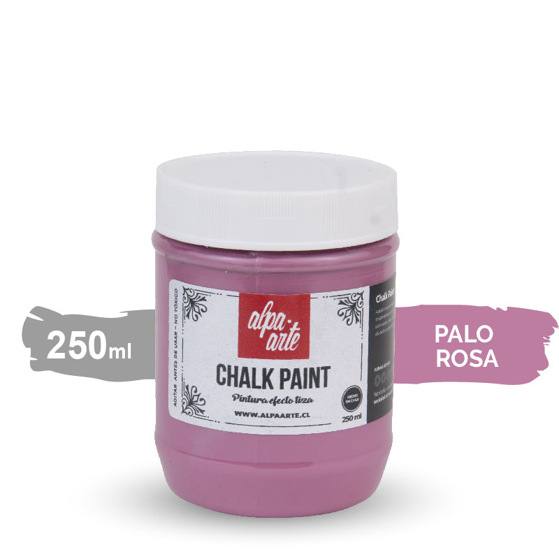 Pintura Tiza 250 ml (Chalk Paint) - PALO ROSA
