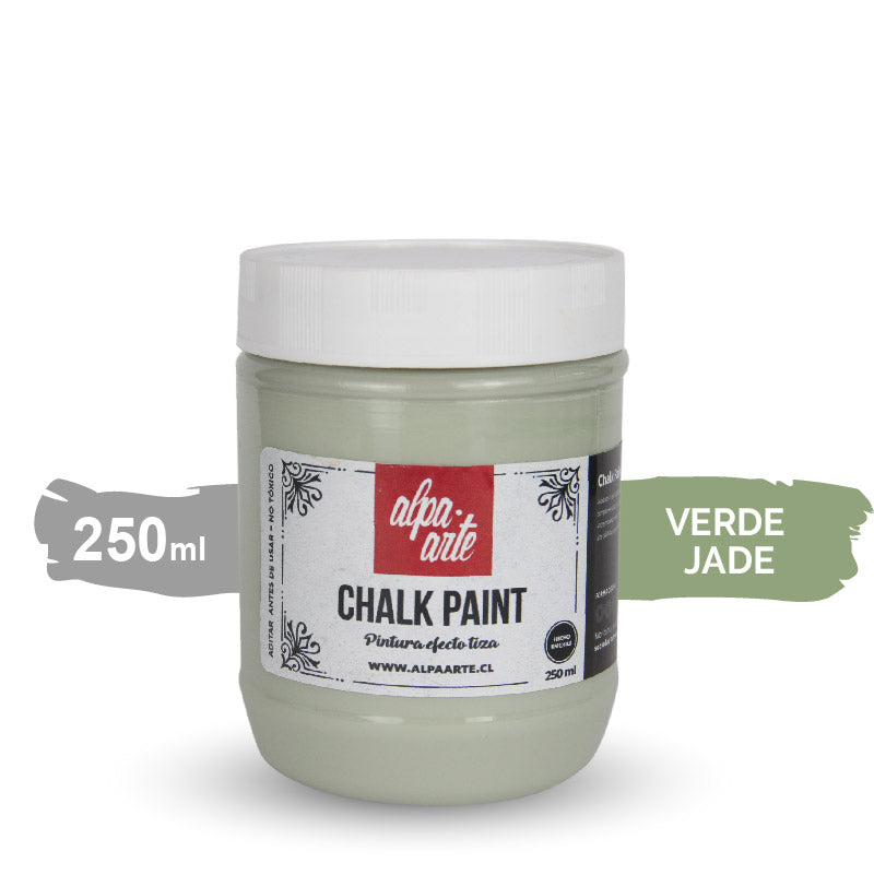Pintura Tiza 250 ml (Chalk Paint) - VERDE JADE