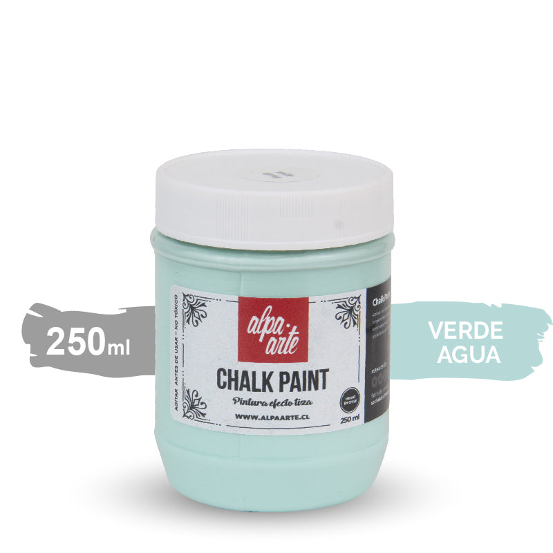 Pintura Tiza 250 ml (Chalk Paint) - VERDE AGUA