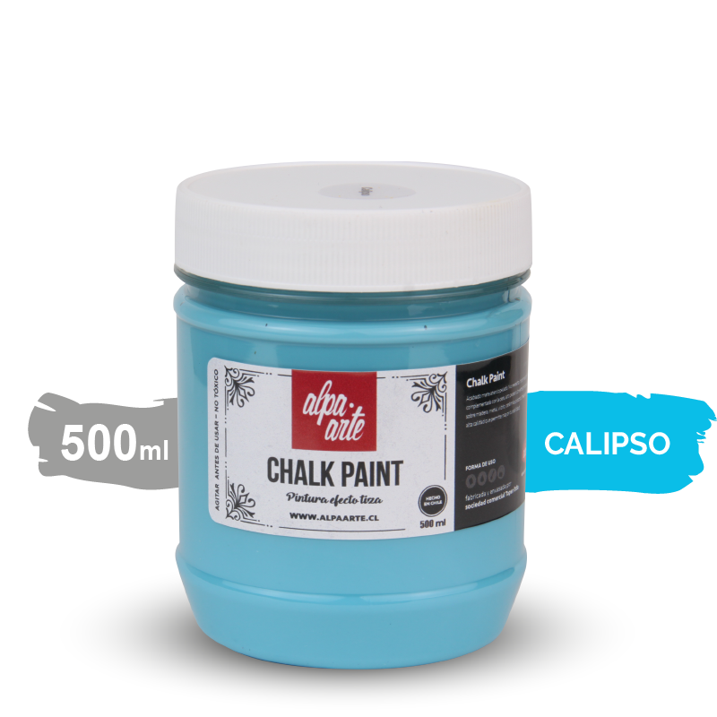 Pintura Tiza 500 ml (Chalk Paint) - CALIPSO