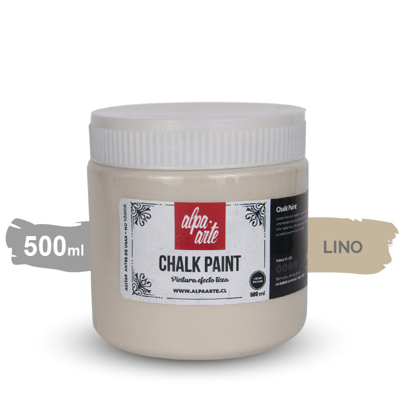 Pintura Tiza 500 ml (Chalk Paint) - LINO