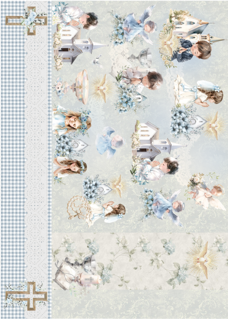 Lamina de Seda 50x70 - COMUNION4