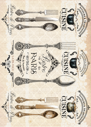 Lamina de Seda 50x70 - CUISINE5