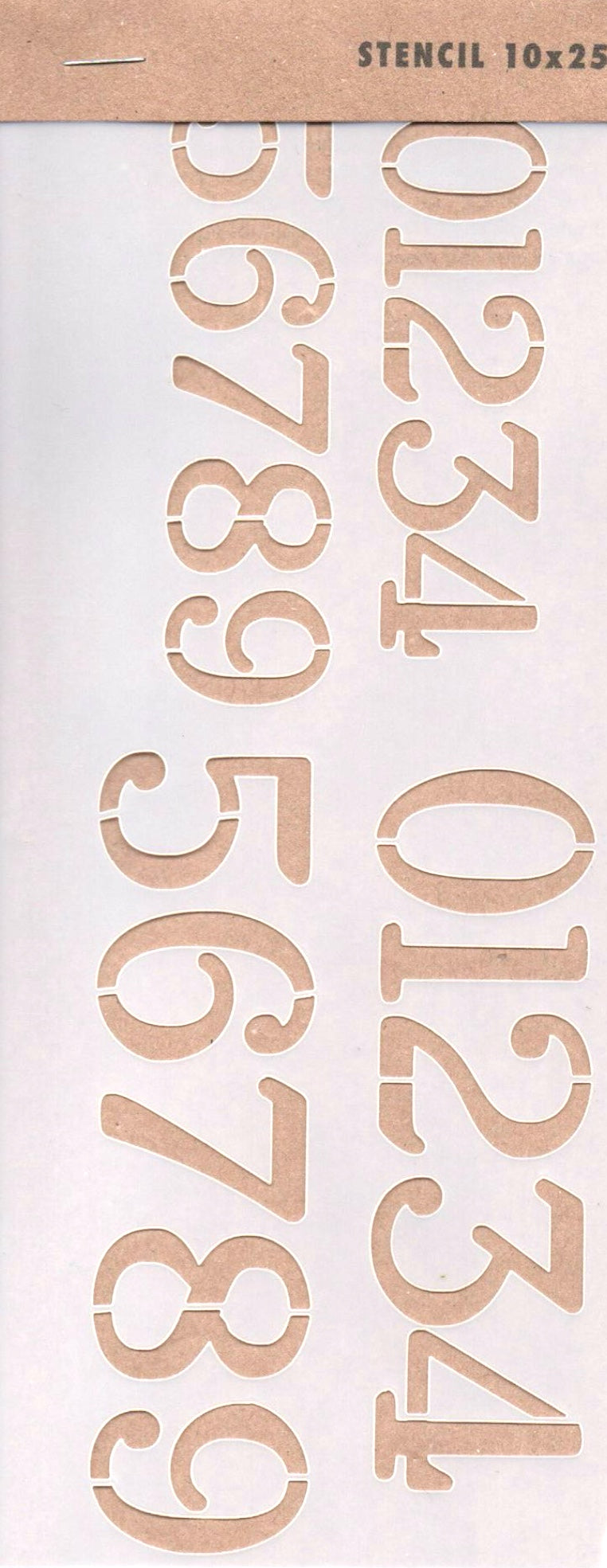 Stencil 10x25 - GU024