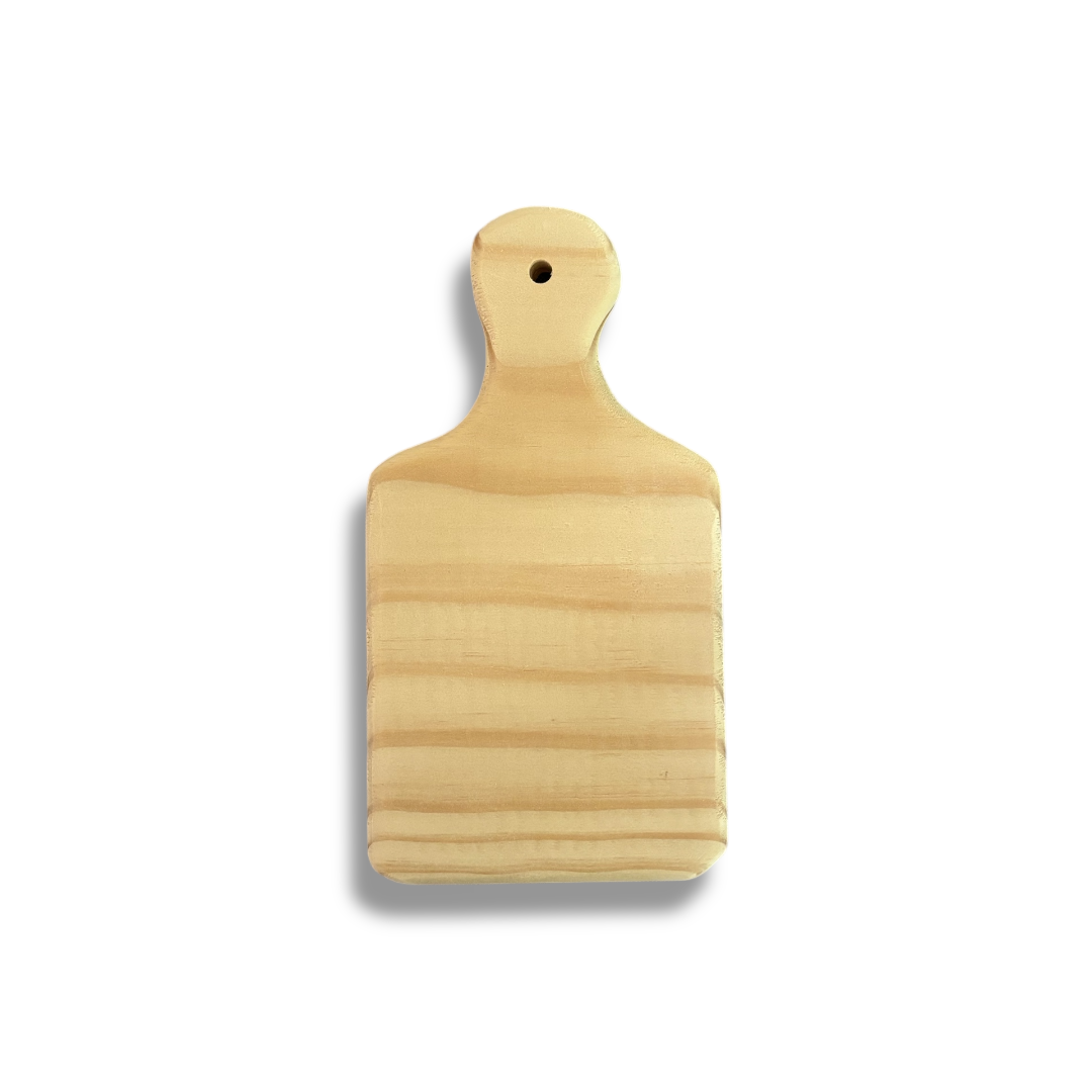 Tabla de pino chica 11x21 cm.