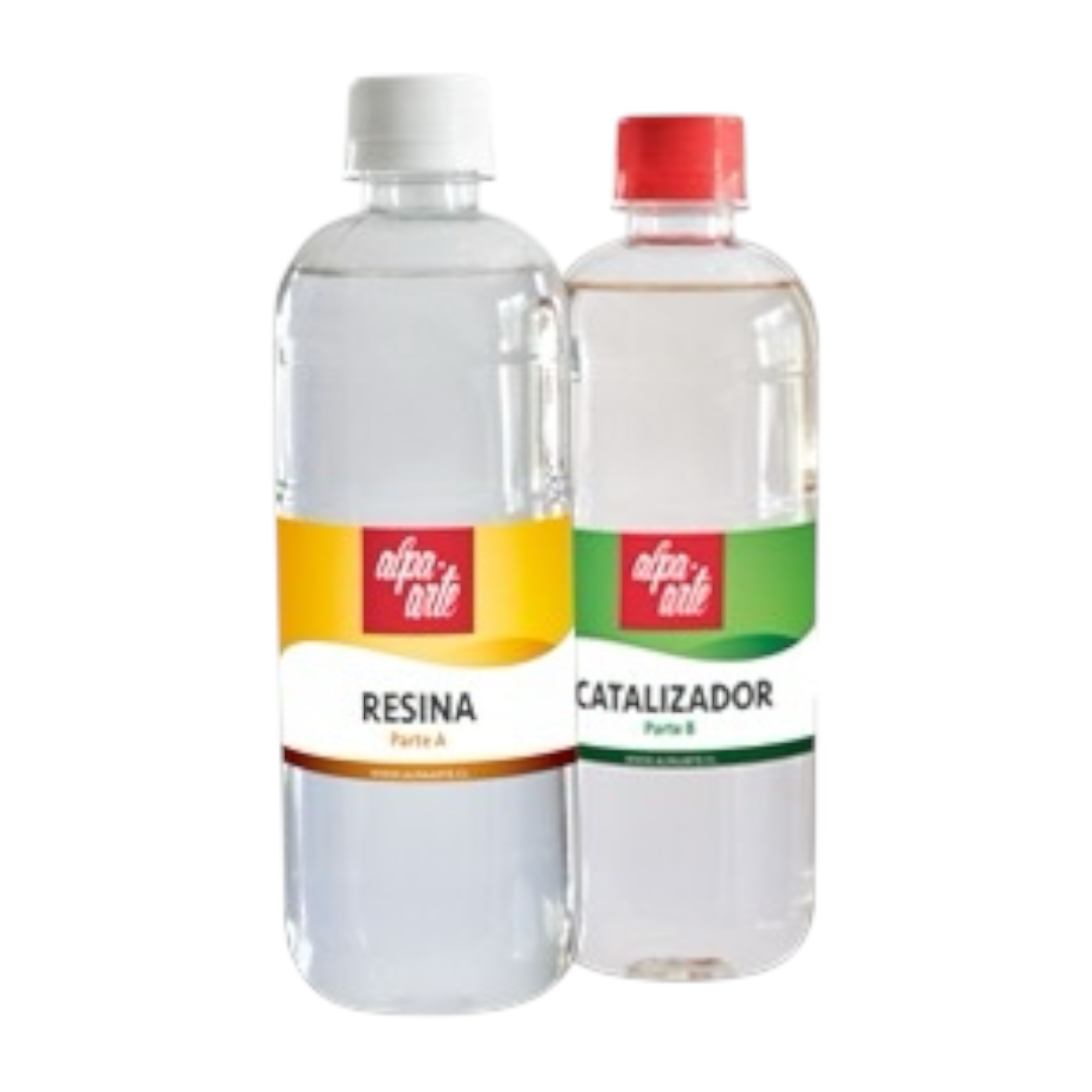 Resina 250+250 ml (componentes A y B)