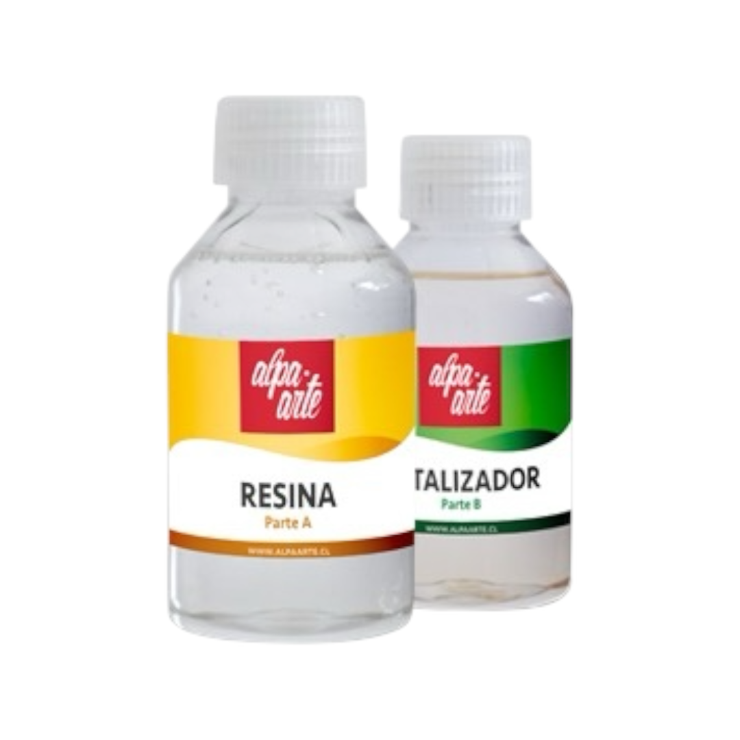 Resina 100+100 ml (componentes A y B)