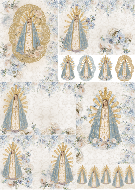 Lamina de Seda 50x70 - LUJAN1