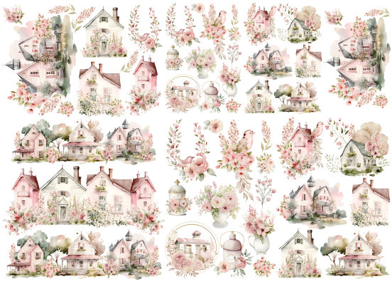 Lamina de Seda 50x70 - PROVENCE14