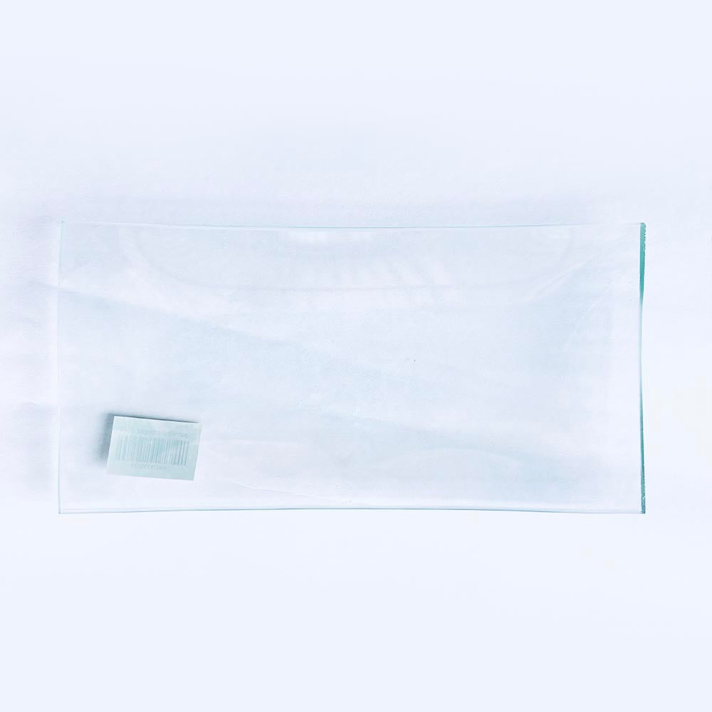 Plato de vidrio rectangular 10x20 cm