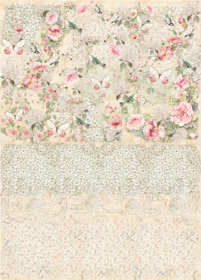 Lamina de Seda 50x70 - SHABBYR11