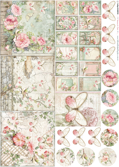 Lamina de Seda 50x70 - SHABBYR8