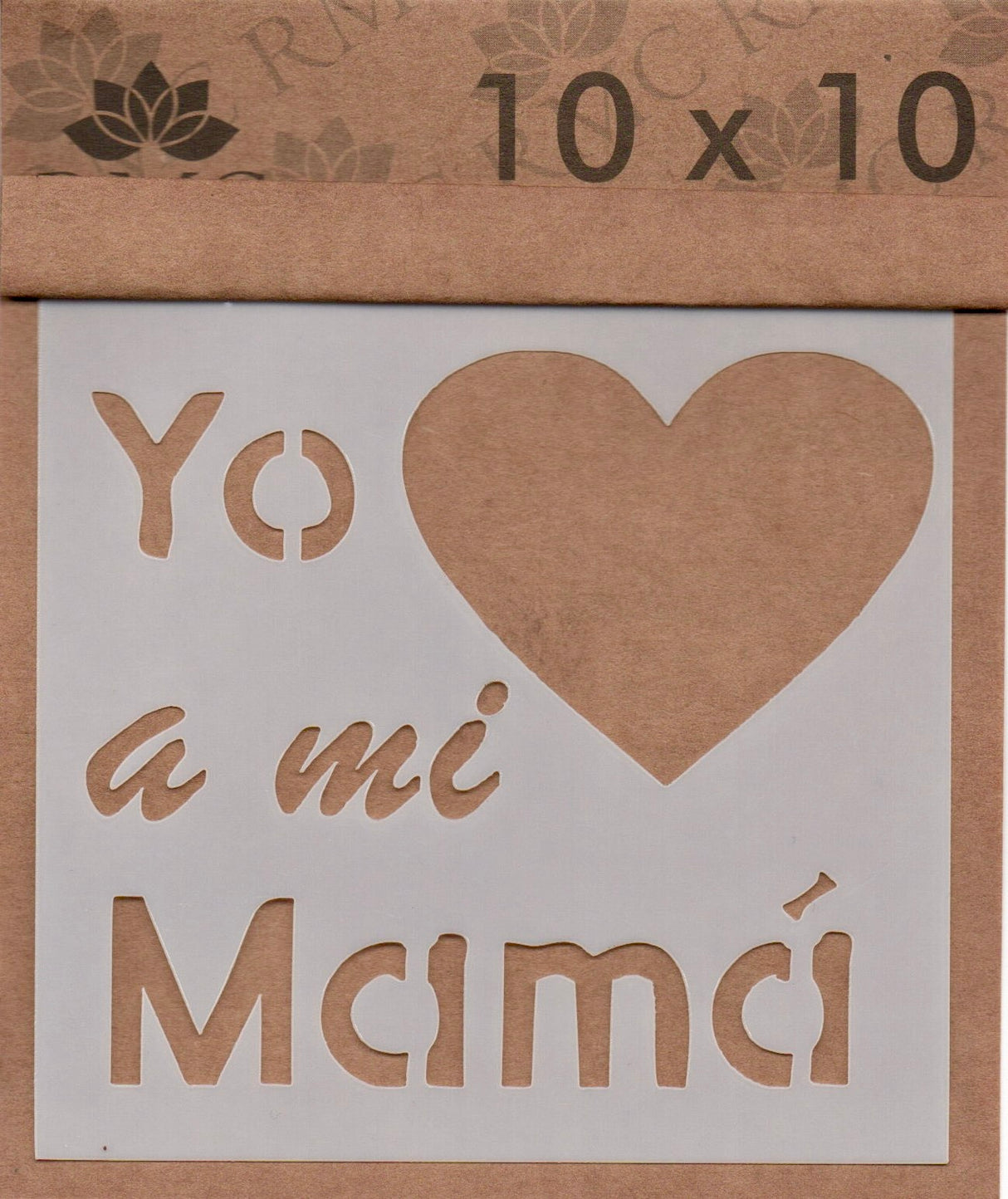 Stencil 10x10 - V518