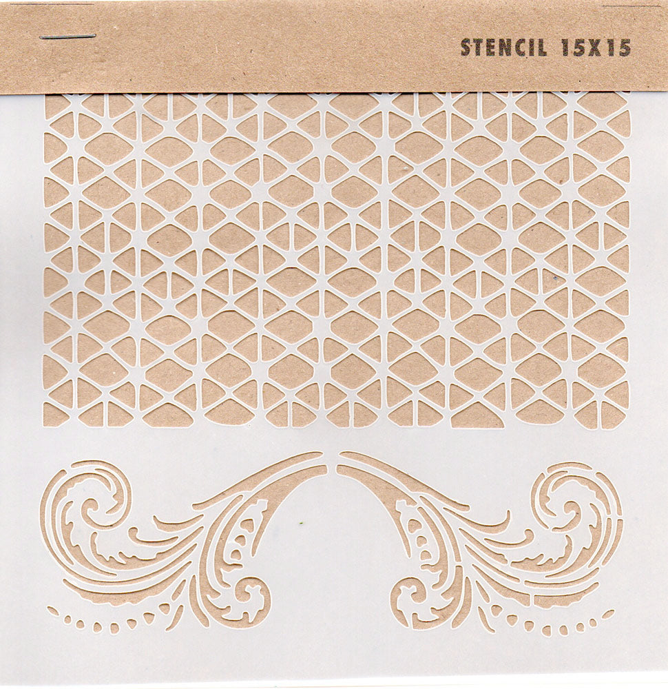 Stencil 15x15 - CU029
