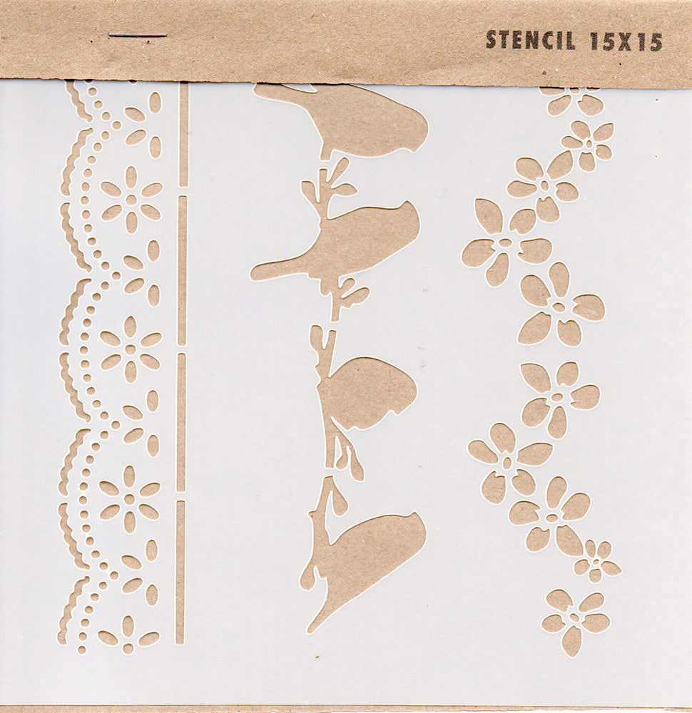 Stencil 15x15 - CU099