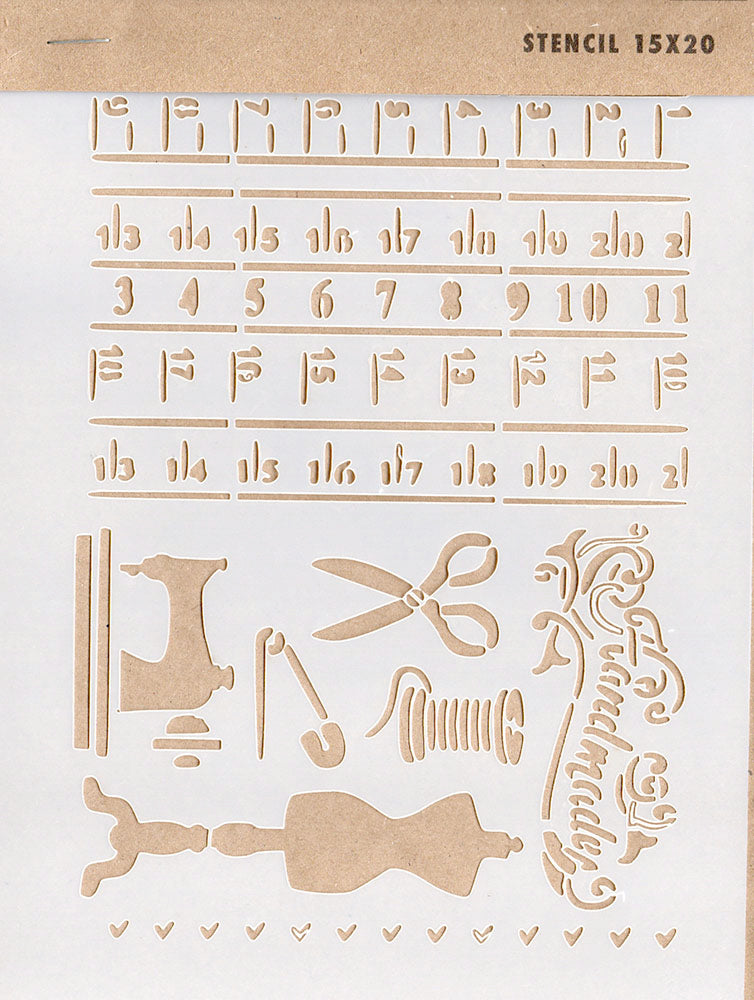 Stencil 15x20 - GE096
