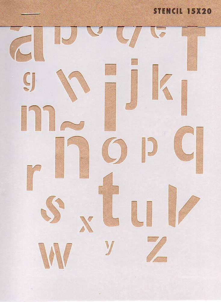 Stencil 15x20 - GE232