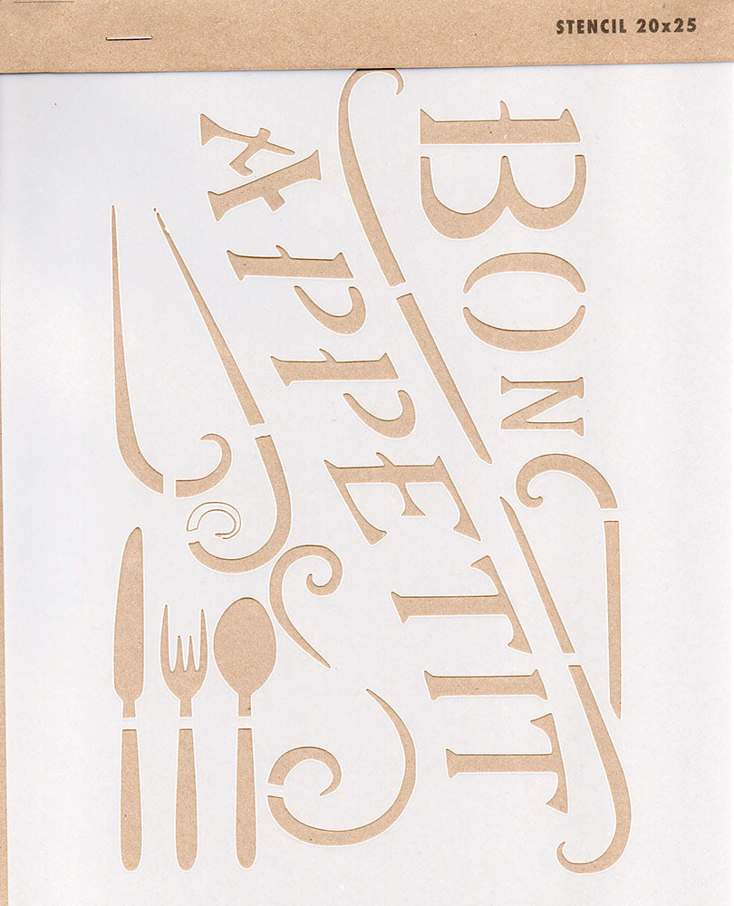 Stencil 20x25 - GE385