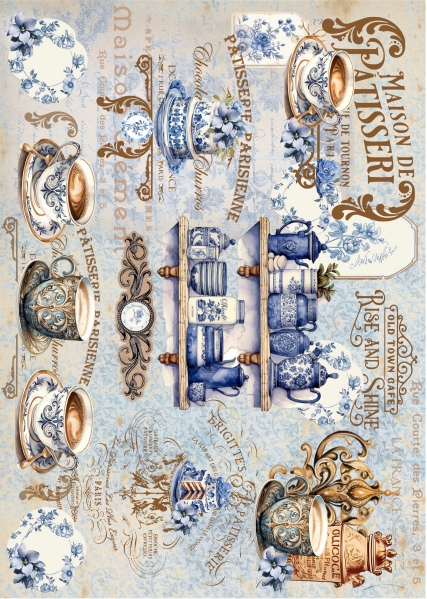 Lamina de Seda 50x70 - TEATIME4A