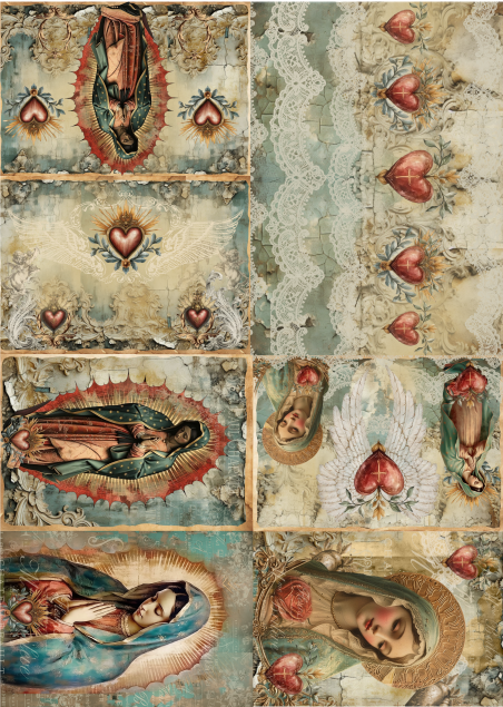 Lamina de Seda 50x70 - VIRG1C